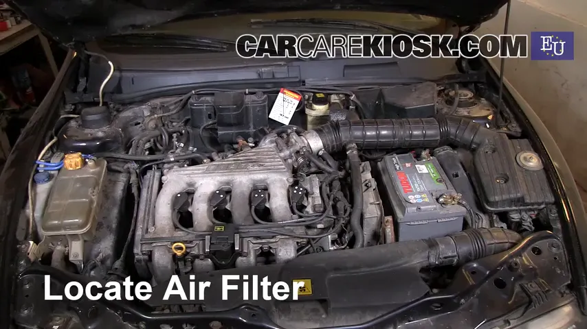 1996 Fiat Bravo SX 1.4L 4 Cyl. Air Filter (Engine)